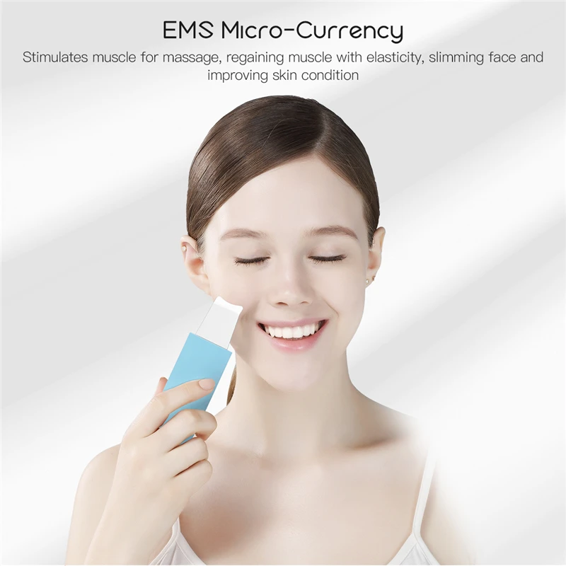 Rechargeable Ion Face Beauty Skin Scrubber Facial Cleaner Cleansing Peeling Blackhead Removal Exfoliating Skin Care Device
Rechargeable Ion Face Beauty Skin Scrubber Facial Cleaner Cleansing Peeling Blackhead Removal Exfoliating Skin Care Device