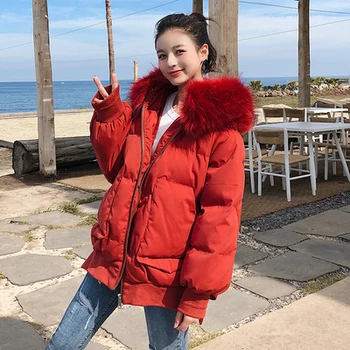 NEW Cotton women's long coat with hood autumn and winter models thickened cold and warm warm fashion wild casual comfort
NEW Cotton women's long coat with hood autumn and winter models thickened cold and warm warm fashion wild casual comfort