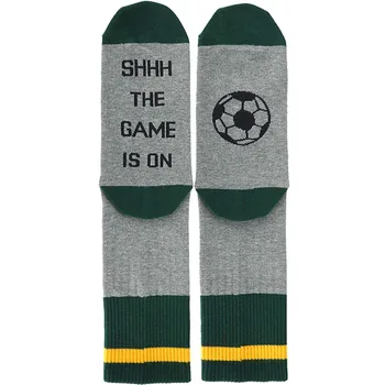 PEONFLY Funny Trendy Shhh The Game Is On Letter Crew Socks Men Harajuku Hip Hop Skateboard Men Novelty Cotton Happy Socks
PEONFLY Funny Trendy Shhh The Game Is On Letter Crew Socks Men Harajuku Hip Hop Skateboard Men Novelty Cotton Happy Socks