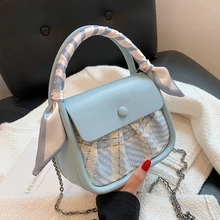 Small Crossbody Messenger Shoulder Bag Silk Scarf Designer for Women 2021 Simple PU Leather Trends Chain Handbags Purses Totes 
Small Crossbody Messenger Shoulder Bag Silk Scarf Designer for Women 2021 Simple PU Leather Trends Chain Handbags Purses Totes