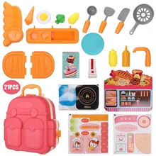Pretend Play House Kitchen Toy 3 in 1 Backpack Children's Beauty Dressing Table Game Christmas Gifts for Boys and Girls 
Pretend Play House Kitchen Toy 3 in 1 Backpack Children's Beauty Dressing Table Game Christmas Gifts for Boys and Girls