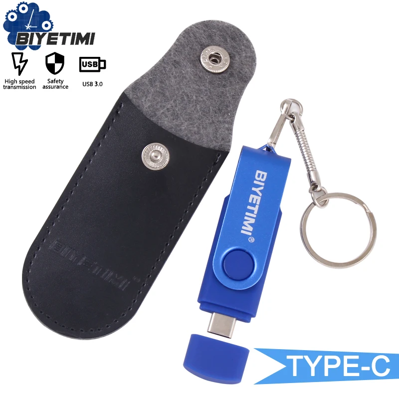 Biyetimi usb Type-c 64GB flash drive OTG 3.0 128GB pen drive 256GB real capacity usb memory stick for phone PC
Biyetimi usb Type-c 64GB flash drive OTG 3.0 128GB pen drive 256GB real capacity usb memory stick for phone PC
