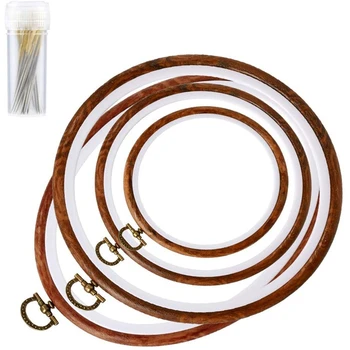 Embroidery Ring,Imitation Wood Display Frame,Embroidery Frame and Cross Stitch Ring for Art Sewing and Wall Hanging
Embroidery Ring,Imitation Wood Display Frame,Embroidery Frame and Cross Stitch Ring for Art Sewing and Wall Hanging