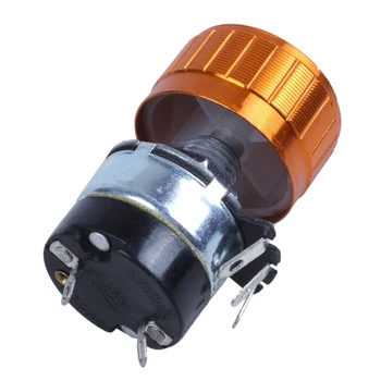 On/Off Switch Rotary Carbon Film Potentiometer 470K Ohm 5% WTH134-2
On/Off Switch Rotary Carbon Film Potentiometer 470K Ohm 5% WTH134-2