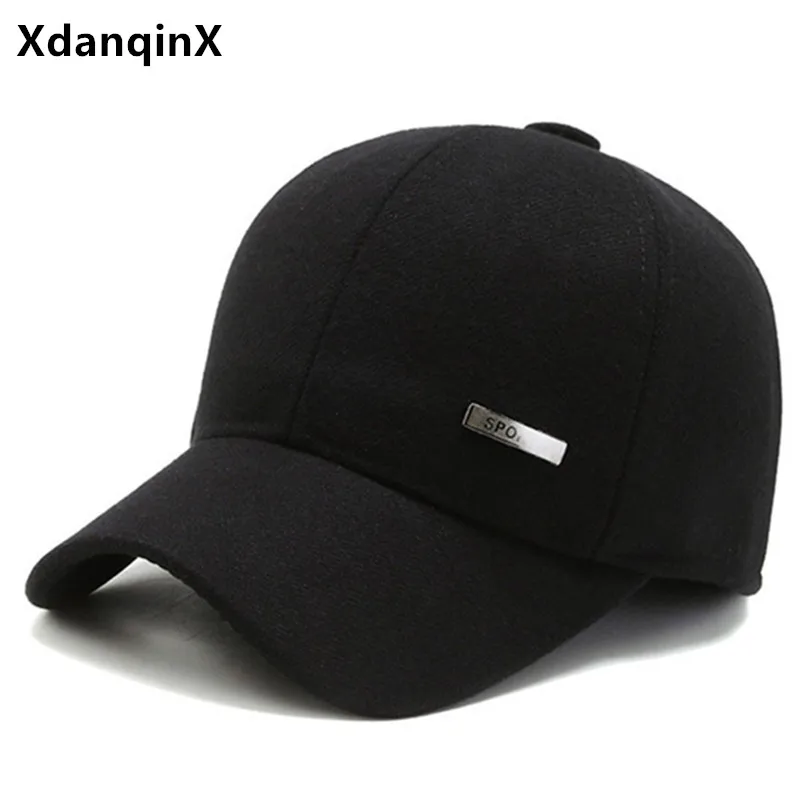 XdanqinX New Cotton Baseball Caps For Men Winter Warm Earmuff Hat Middle-aged Men's Casual Sports Cap Adjustable Size Dad's Hats
XdanqinX New Cotton Baseball Caps For Men Winter Warm Earmuff Hat Middle-aged Men's Casual Sports Cap Adjustable Size Dad's Hats