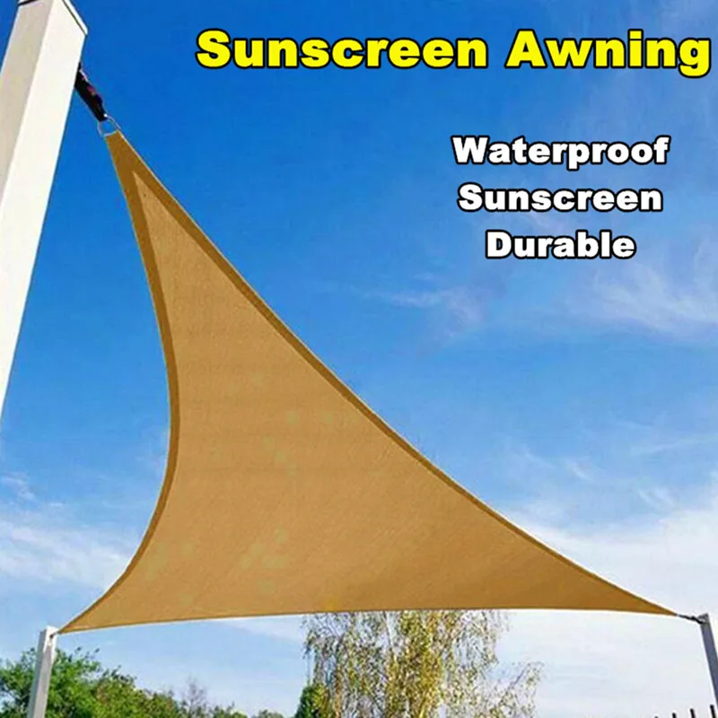 2020 New Triangular Waterproof Sun Shade Sail Anti-UV Protection Sun Shade Sail Garden Patio Double Layers Awning Canopy
2020 New Triangular Waterproof Sun Shade Sail Anti-UV Protection Sun Shade Sail Garden Patio Double Layers Awning Canopy