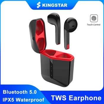 KINGSTAR TWS Wireless Earphone Touch Control Stereo Bluetooth Earphones Mic Sport Waterproof Earbuds Headset For Andriod iOS
KINGSTAR TWS Wireless Earphone Touch Control Stereo Bluetooth Earphones Mic Sport Waterproof Earbuds Headset For Andriod iOS