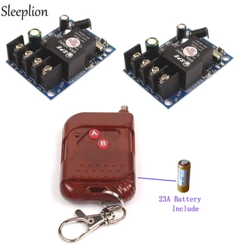 Sleeplion Universal Remote Control Switch 12V 24V 36V 48V 30A Relay Switch Receiver Transmitter Remote Controller 315/433MHz
Sleeplion Universal Remote Control Switch 12V 24V 36V 48V 30A Relay Switch Receiver Transmitter Remote Controller 315/433MHz
