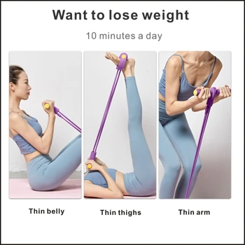 OLOEY Pedal Puller Sit Up Pull Rope For Fitness Resistance Band Workout Sport Pedal Ankle Puller Rubber Training Yoga Resistance
OLOEY Pedal Puller Sit Up Pull Rope For Fitness Resistance Band Workout Sport Pedal Ankle Puller Rubber Training Yoga Resistance