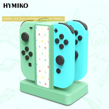 HYMIKO 4 in 1 Charging Dock Station Charger Cradle For Nintendo Switch 4 Joy Con Controllers Charging Stand
HYMIKO 4 in 1 Charging Dock Station Charger Cradle For Nintendo Switch 4 Joy Con Controllers Charging Stand