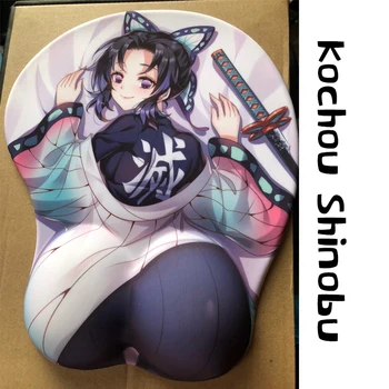 Anime Demon Slayer Kochou Shinobu 3D Soft Gel Mouse Pad Ergonomic Gaming Mice Mousepad With Wrist Support 26x21cm
Anime Demon Slayer Kochou Shinobu 3D Soft Gel Mouse Pad Ergonomic Gaming Mice Mousepad With Wrist Support 26x21cm