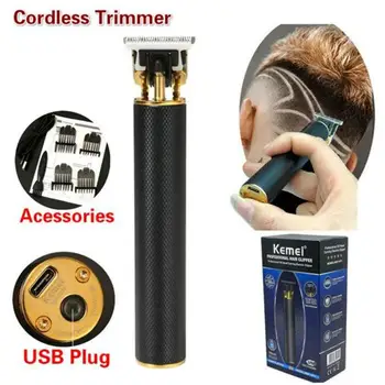 KEMEI Men's Electric Hair Clippers Professional USB Rechargeable Hair Trimmer Adult Razors Hairdress Electric Push Shear
KEMEI Men's Electric Hair Clippers Professional USB Rechargeable Hair Trimmer Adult Razors Hairdress Electric Push Shear