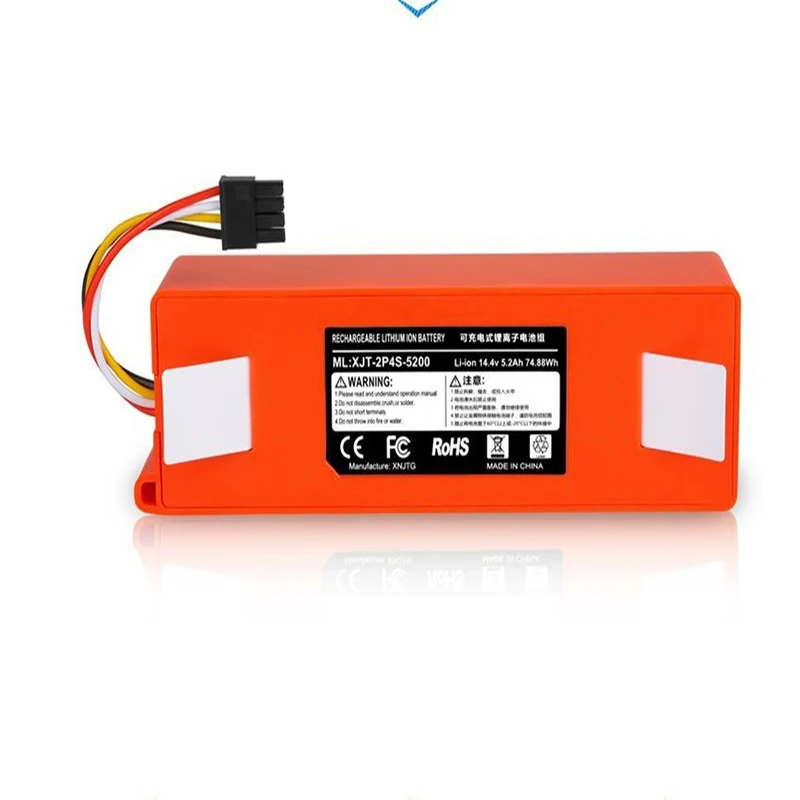 Applicable to the battery of Xiaomi sweeper 14.4V 5200mah6500mah stone robot power 1/2/3/4 generation lithium battery accessoris
Applicable to the battery of Xiaomi sweeper 14.4V 5200mah6500mah stone robot power 1/2/3/4 generation lithium battery accessoris