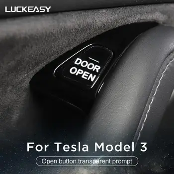 LUCKEASY for Tesla model 3 and Tesla Model Y door handle unlock button transparent "DOOR OPEN" prompt sticker 8pcs
LUCKEASY for Tesla model 3 and Tesla Model Y door handle unlock button transparent "DOOR OPEN" prompt sticker 8pcs