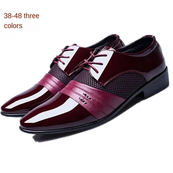 2020 Men Dress Shoes Plus Size 38-48 Men Business Flat Shoes Black Brown Breathable Low Top Men Formal Office Shoes
2020 Men Dress Shoes Plus Size 38-48 Men Business Flat Shoes Black Brown Breathable Low Top Men Formal Office Shoes