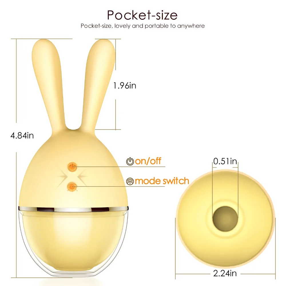 Тройной вибратор-кролик Erocome Triangulum с вакуумным стимулятором, розовый 50708 - Erocome - Вибраторы-кролики - Купить