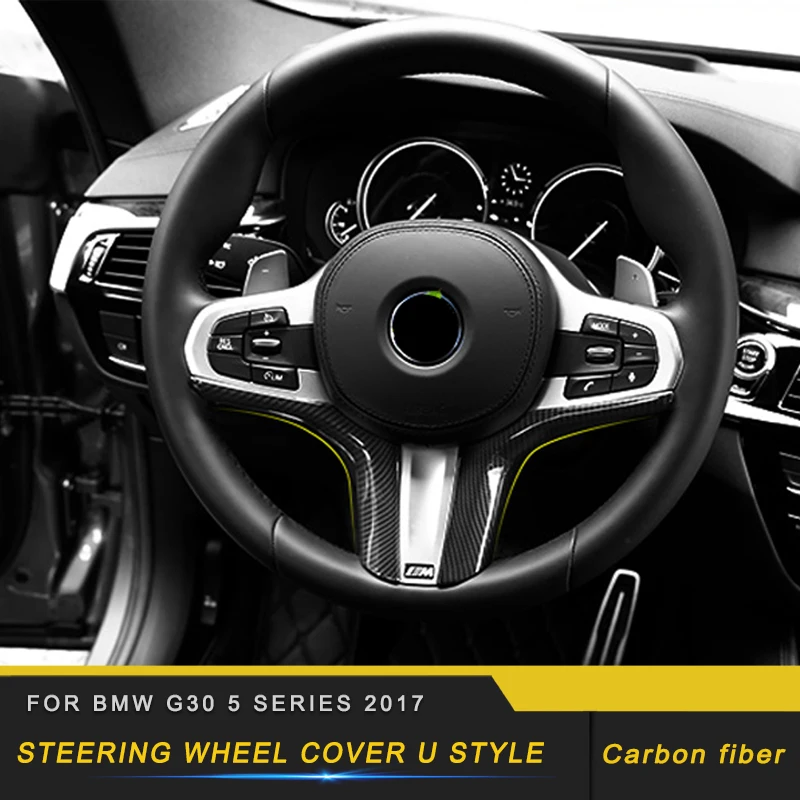 For BMW G30 5 Series 2018 2017 Auto Car-styling Steering Wheel Cover U Style Frame Trim Sticker Interior Accessories
For BMW G30 5 Series 2018 2017 Auto Car-styling Steering Wheel Cover U Style Frame Trim Sticker Interior Accessories