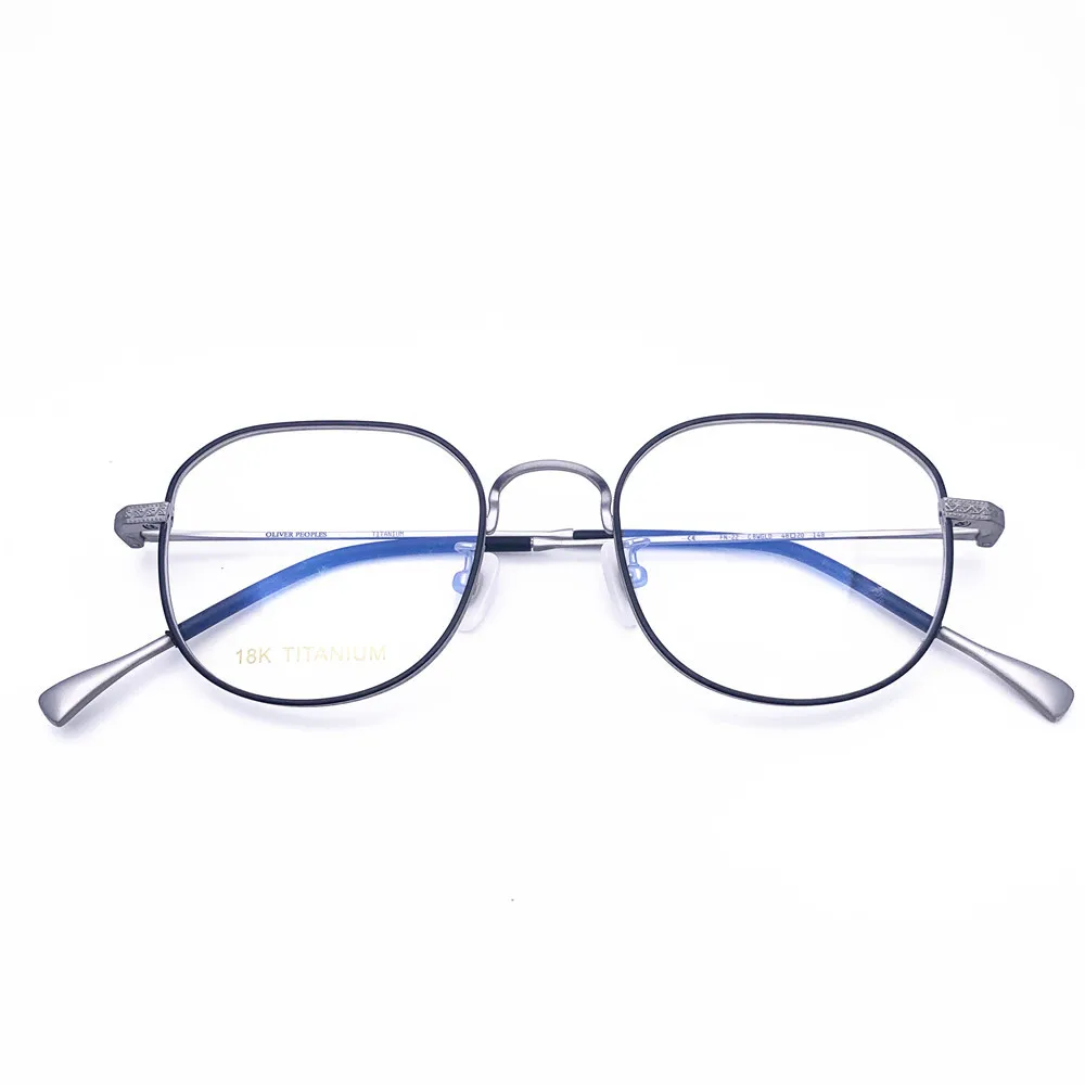 Belight Optical Brand Design 18K Titanium Square Retro Spectacle Frame Men Prescription Eyeglasses Eyewear FN-22 | Аксессуары для