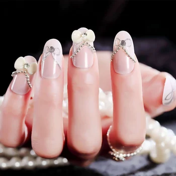 24pcs/box back Adhesive Artificial False Nails French Tips Fake Nails Wedding Nail Tips Bowknot Rhinestone Full False Nail TY
24pcs/box back Adhesive Artificial False Nails French Tips Fake Nails Wedding Nail Tips Bowknot Rhinestone Full False Nail TY