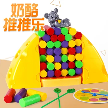 candice guo! funny plastic toy jerry mouse loves cheese parent child desktop block fall down game birthday Christmas gift 1pc
candice guo! funny plastic toy jerry mouse loves cheese parent child desktop block fall down game birthday Christmas gift 1pc