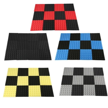 Charcoal Acoustic Foam Tiles Soundproofing Foam Panels Studio Sound Padding 2 x 10 x 10 Inch
Charcoal Acoustic Foam Tiles Soundproofing Foam Panels Studio Sound Padding 2 x 10 x 10 Inch
