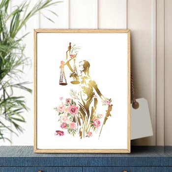 Lady Justice Lawyer Wall Art Prints Law Student Gift , Watercolor Floral Art Canvas Painting Attorney Poster Lawyer Office Decor
Lady Justice Lawyer Wall Art Prints Law Student Gift , Watercolor Floral Art Canvas Painting Attorney Poster Lawyer Office Decor