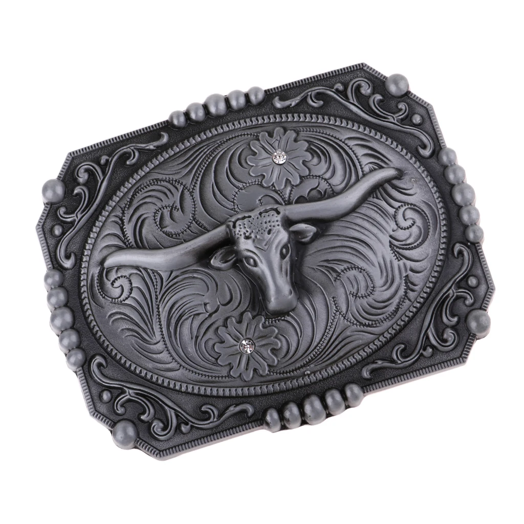 Vintage Classic Texas Long Horn Cow Western Cowboy Cowgirl Belt Buckle Zinc Alloy Vintage Classic Texas Long Horn Cow Western Cowboy Cowgirl Belt Buckle Zinc Alloy