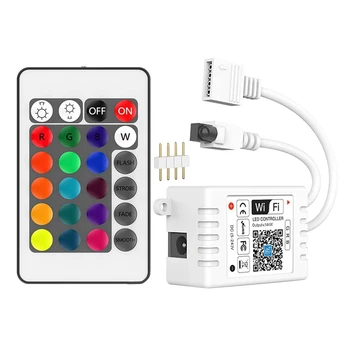 24-Key RGB Colorful Controller Smart WIFI Controller LED Light Bar Application Controller
24-Key RGB Colorful Controller Smart WIFI Controller LED Light Bar Application Controller