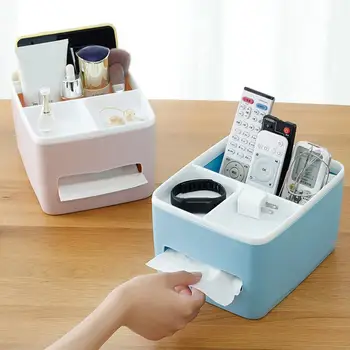 Multifunctional Tissue Box Paper Towel Holder Remote Control Storage Box Home Kitchen Office Desktop Sundries Organizer
Multifunctional Tissue Box Paper Towel Holder Remote Control Storage Box Home Kitchen Office Desktop Sundries Organizer