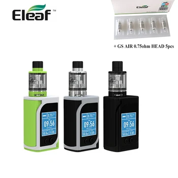 Original Eleaf iStick Kiya Kit 50W and GS AIR head Bundle Deal 2ml built-in 1600mah battery electronic cigarette kit
Original Eleaf iStick Kiya Kit 50W and GS AIR head Bundle Deal 2ml built-in 1600mah battery electronic cigarette kit