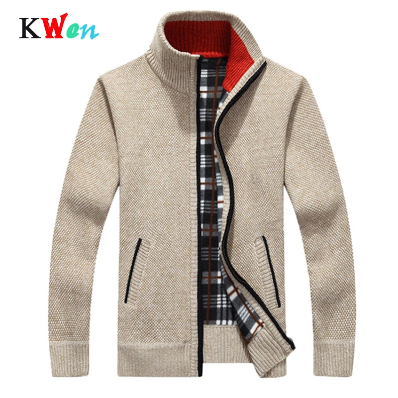 Men's Sweaters Autumn Winter Sweater Jackets Warm Thick Velvet Cardigan Coats Male Clothing Casual Knitwear US Size XS-XL
Men's Sweaters Autumn Winter Sweater Jackets Warm Thick Velvet Cardigan Coats Male Clothing Casual Knitwear US Size XS-XL