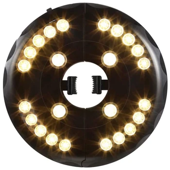 Patio Umbrella Pole Lights 3 Lighting Modes Cordless 24 LED for Garden Backyard Outdoor-Warm White
Patio Umbrella Pole Lights 3 Lighting Modes Cordless 24 LED for Garden Backyard Outdoor-Warm White