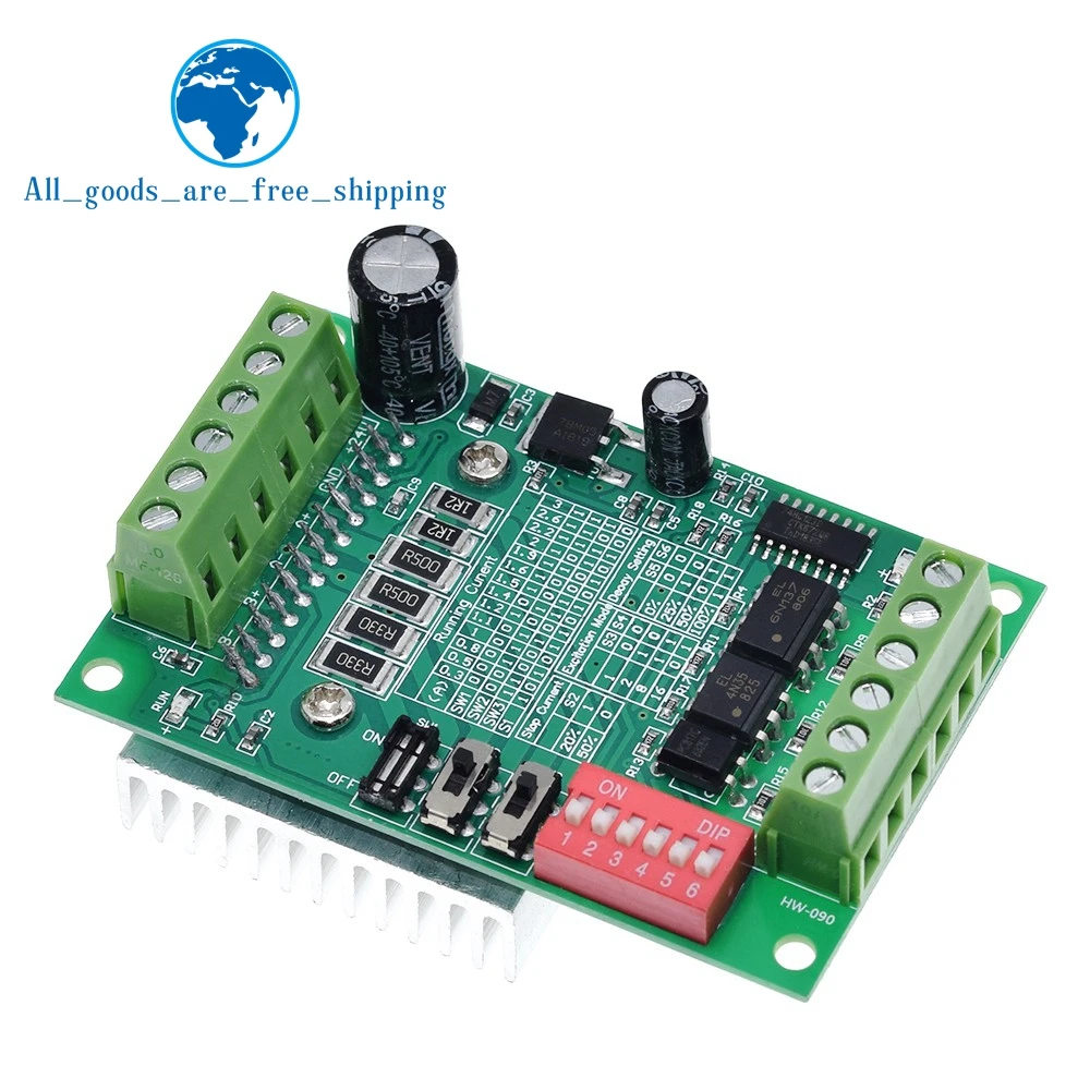 TZT TB6560 3A stepper motor driver stepper motor driver board axis current controller 10 files
TZT TB6560 3A stepper motor driver stepper motor driver board axis current controller 10 files