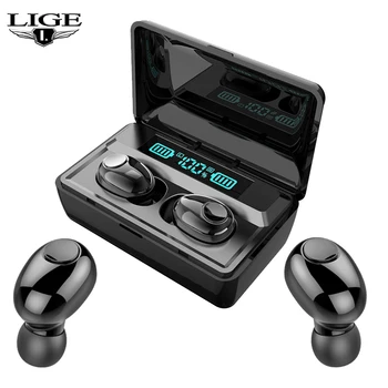 2020 LIGE Bluetooth Earphones Mini LED Display Headsets Stero Sound 2000mah Power Bank Wireless Headphones Sport with Microphone 
2020 LIGE Bluetooth Earphones Mini LED Display Headsets Stero Sound 2000mah Power Bank Wireless Headphones Sport with Microphone