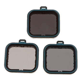 For GoPro Hero 7 6 5 Black Camera Lens Filters Set ND Neutral Density Filter - ND4 / ND8 / ND16, Dustproof Protection
For GoPro Hero 7 6 5 Black Camera Lens Filters Set ND Neutral Density Filter - ND4 / ND8 / ND16, Dustproof Protection