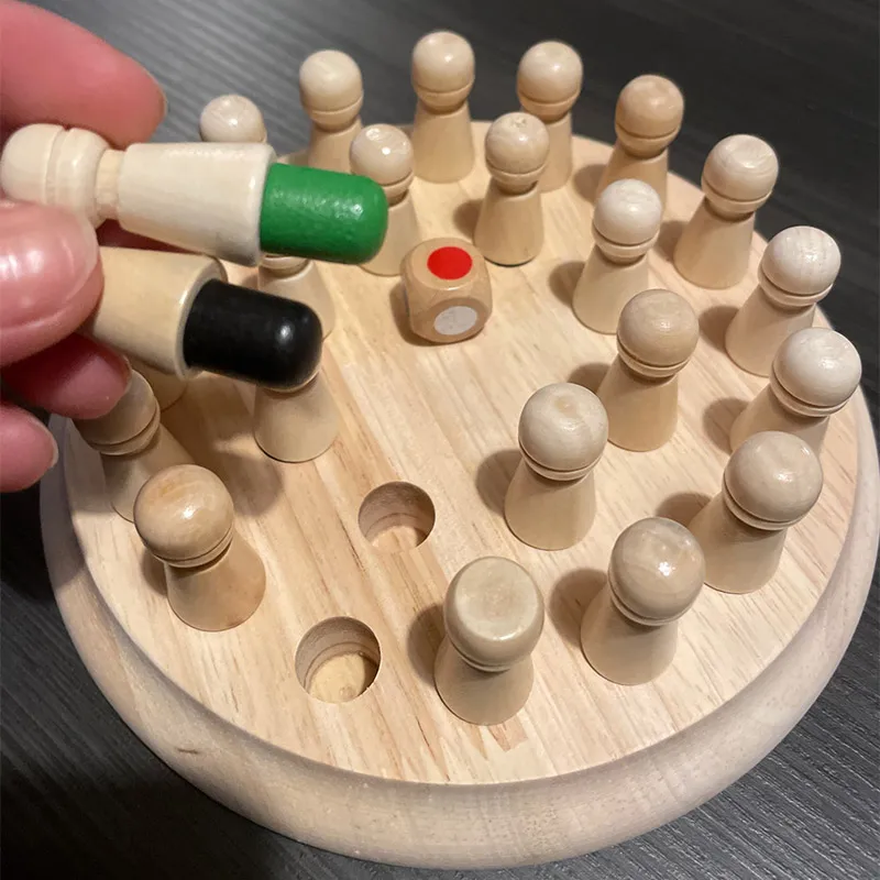 kids wooden memory match stick chess game Educational Color Cognitive Ability Toy For Children Party Board Game
kids wooden memory match stick chess game Educational Color Cognitive Ability Toy For Children Party Board Game