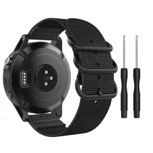 Premium Nato nylon Strap 26mm 22mm Watch Band For Garmin Fenix 5X Plus 5 Fenix 6X Pro 6 Fenix 7 7X Fenix 3 Ring Replacement Band
Premium Nato nylon Strap 26mm 22mm Watch Band For Garmin Fenix 5X Plus 5 Fenix 6X Pro 6 Fenix 7 7X Fenix 3 Ring Replacement Band