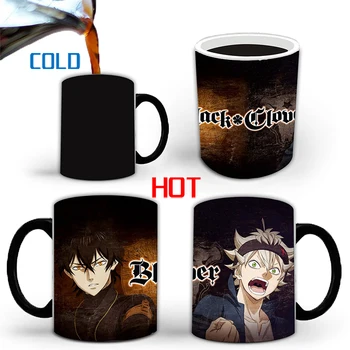 1Pcs 350ml New Black Clover Magic Mug Cold Hot Color Changing Mug Ceramic Cup MIlk Coffee Tea Water Cup Birthday Gift for Kids
1Pcs 350ml New Black Clover Magic Mug Cold Hot Color Changing Mug Ceramic Cup MIlk Coffee Tea Water Cup Birthday Gift for Kids