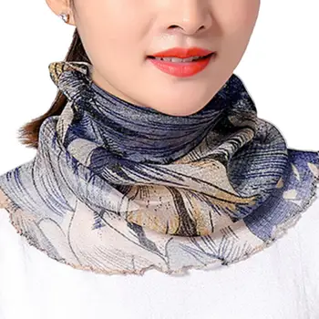 Women Floral Leaf Print Soft Protective UV-resistant Face Cover Hairband Scarf
Women Floral Leaf Print Soft Protective UV-resistant Face Cover Hairband Scarf