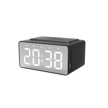 LED Wireless Bluetooth Speaker Alarm Clock FM Radio USB Wireless Charging Port Built-in Rechargable Lithium-ion Battery #
LED Wireless Bluetooth Speaker Alarm Clock FM Radio USB Wireless Charging Port Built-in Rechargable Lithium-ion Battery #