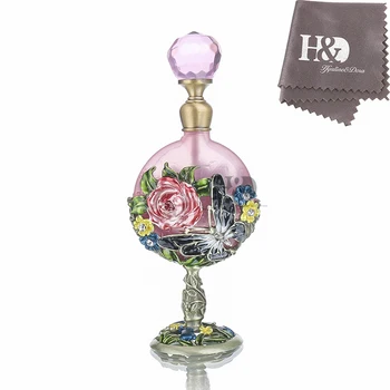 H&D Women's Fashion Glass Refillable Perfume Bottle Empty Container Essentiol Oil Bottle Wedding Home Decor X'mas Gift
H&D Women's Fashion Glass Refillable Perfume Bottle Empty Container Essentiol Oil Bottle Wedding Home Decor X'mas Gift