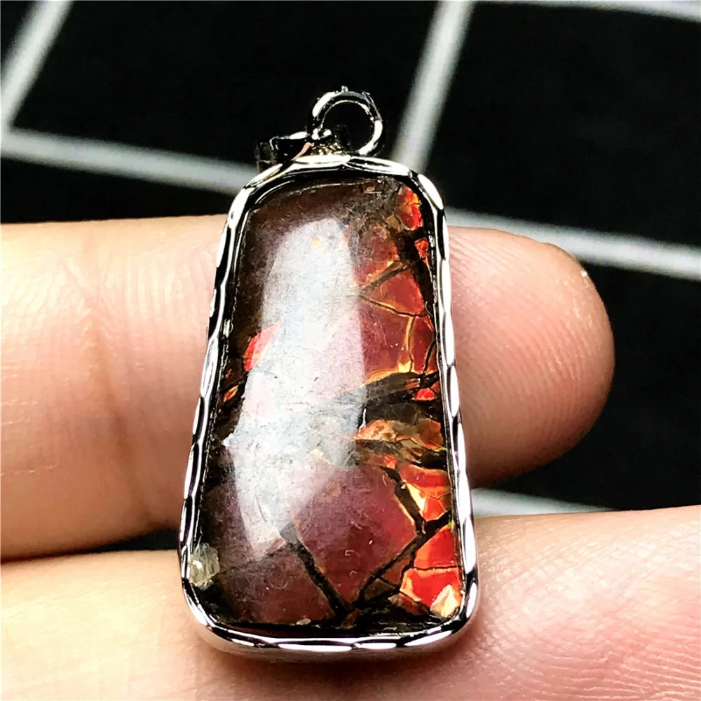 Ammonite Ammolite Pendant (64)