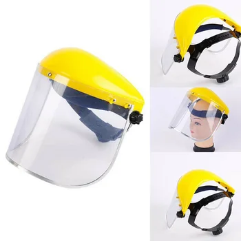Yellow Top Edged Face Shield Visor Eye Protection Guard Safety Work Wear Cover Durable And Practical To Use
Yellow Top Edged Face Shield Visor Eye Protection Guard Safety Work Wear Cover Durable And Practical To Use