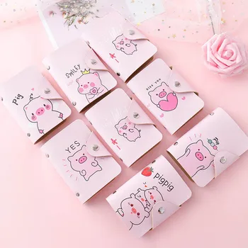 20 Bits Creative Pink Pig PU Leather Function Card Case Business Card Holder Men Women Credit Card Bag ID Passport Card Wallet
20 Bits Creative Pink Pig PU Leather Function Card Case Business Card Holder Men Women Credit Card Bag ID Passport Card Wallet