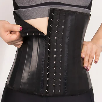 Latex Waist Trainer 25 Steel Bone Women Binders and Shapers Corset Modeling Strap Body Shaper Colombian Girdles Slimming Belt
Latex Waist Trainer 25 Steel Bone Women Binders and Shapers Corset Modeling Strap Body Shaper Colombian Girdles Slimming Belt