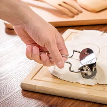 Dumpling Tools Jiaozi Multifunction Stainless Steel Wraper Dough Presser + Dumpling Maker Mould Kitchen Tools for Kitchen Making
Dumpling Tools Jiaozi Multifunction Stainless Steel Wraper Dough Presser + Dumpling Maker Mould Kitchen Tools for Kitchen Making