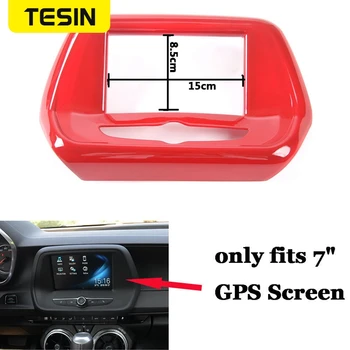 Small Screen 7" GPS Navigation Panel Frame Video Ring Trim Cover Decoration Sticker Fit for Chevrolet Camero 2017+Accessories 
Small Screen 7" GPS Navigation Panel Frame Video Ring Trim Cover Decoration Sticker Fit for Chevrolet Camero 2017+Accessories