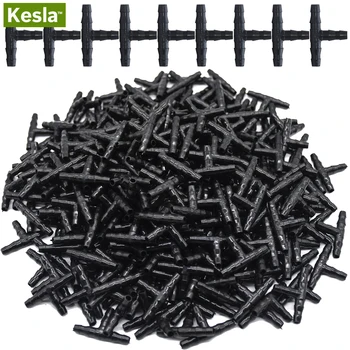 KESLA 100PCS 1/4 Inch Dripper Watering Tee Connector Joint Drip Irrigation Greenhouse Garden Tools Repair Fitting for 4/7mm Hose
KESLA 100PCS 1/4 Inch Dripper Watering Tee Connector Joint Drip Irrigation Greenhouse Garden Tools Repair Fitting for 4/7mm Hose