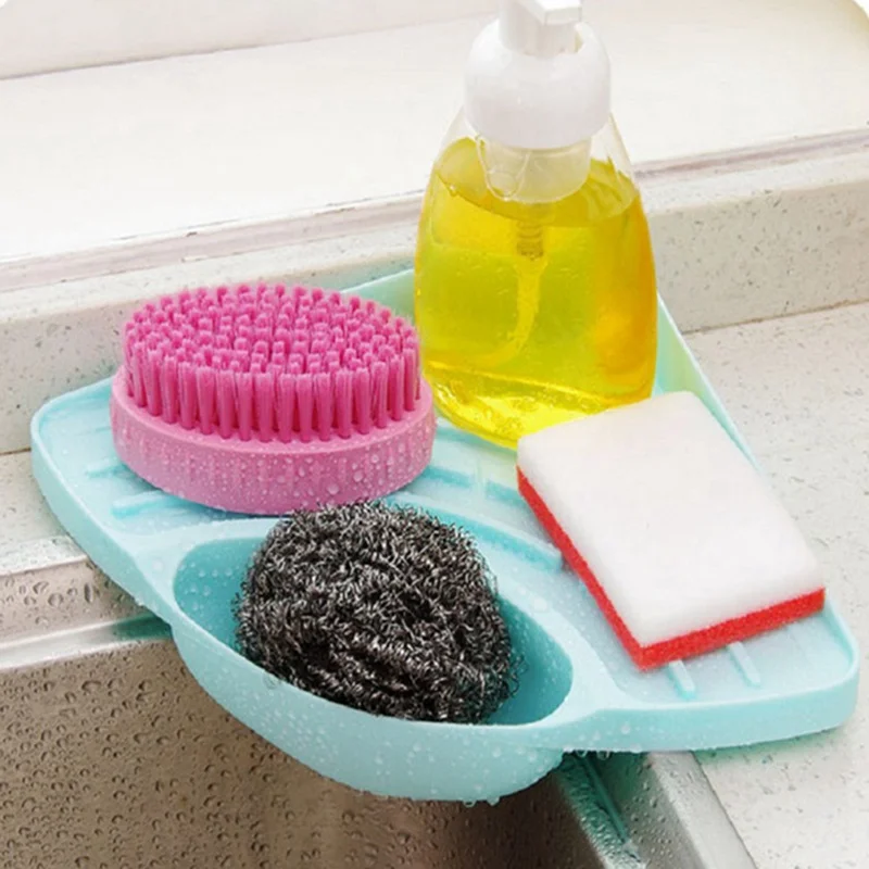 Triangular Sink Rack Soap Drainer Holder Kitchen Storage Racks Shelf Sink Sponge Stand With Sucker Rack
Triangular Sink Rack Soap Drainer Holder Kitchen Storage Racks Shelf Sink Sponge Stand With Sucker Rack