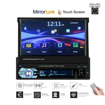 LTBFM 1Din Radio Car 7" Touch Screen Car Stereo MP5 Multimedia Car Player Bluetooth FM Stereo Radio with Reverse Support USB/AUX
LTBFM 1Din Radio Car 7" Touch Screen Car Stereo MP5 Multimedia Car Player Bluetooth FM Stereo Radio with Reverse Support USB/AUX